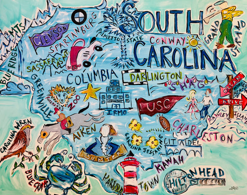 Carolina On My Mind (Print)