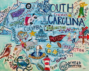 Carolina On My Mind (Print)