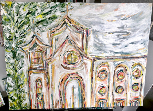 Dream a little ART | Leah G Richardson | Coastal Art | Church Art