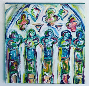 Dream a little ART | Leah G Richardson | Stained Glass Art | Church Art | Window Art