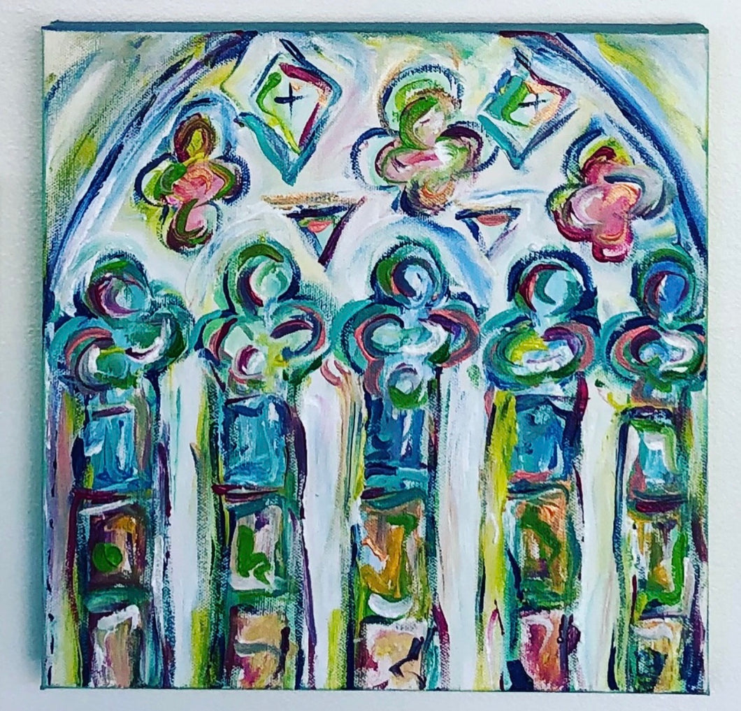 Dream a little ART | Leah G Richardson | Stained Glass Art | Church Art | Window Art